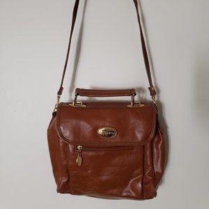 Vintage Leather Crossbody Purse